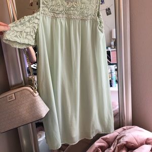 Mint dress
